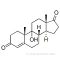 एन्ड्रोस्ट-4-एन-3,17-डायोन, 9-हाइड्रोक्सी- CAS 560-62-3